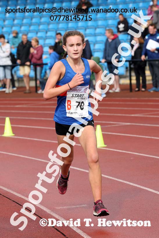 Girls under-13s Northern 6 and 4 Stage Road Relays. Photo: David T. Hewitson/Sports for All Pics